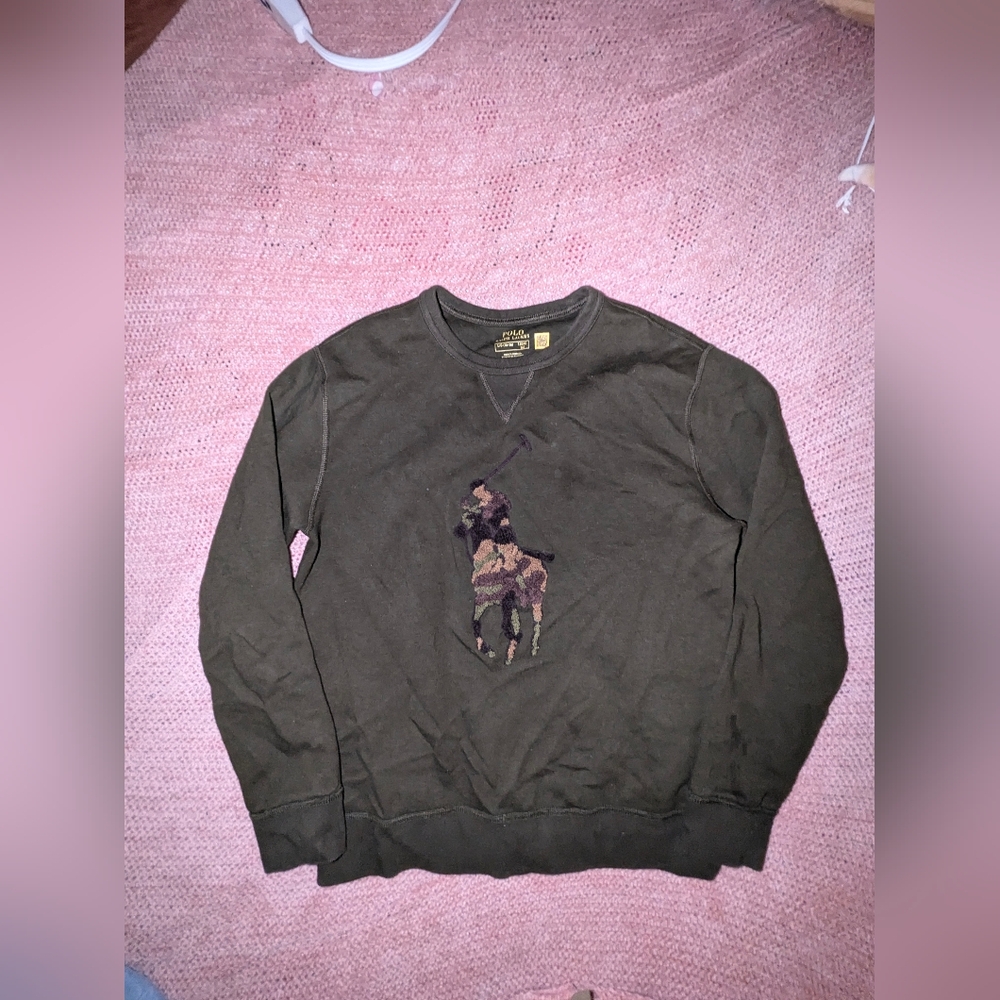Polo Big Pony Double-Knit Sweatshirt
